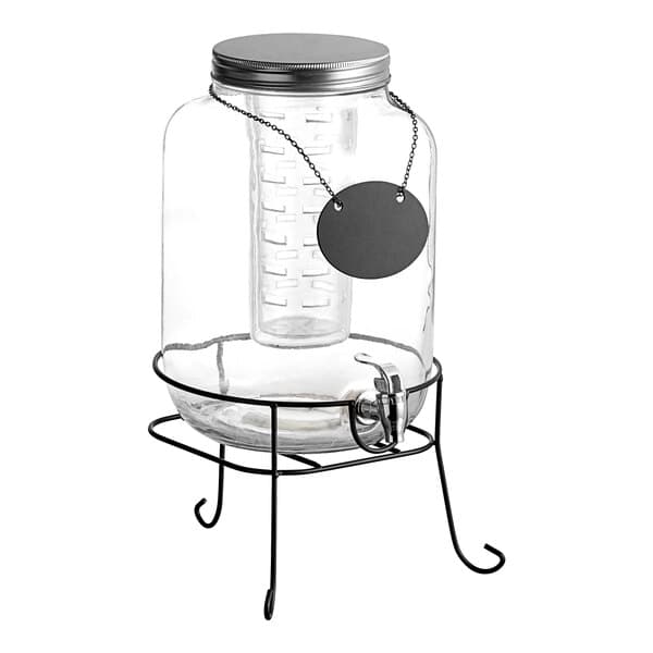 5 Gallon Glass Beverage Dispenser - Glass Designs