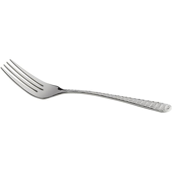An Acopa Industry stainless steel serving fork with a silver handle.