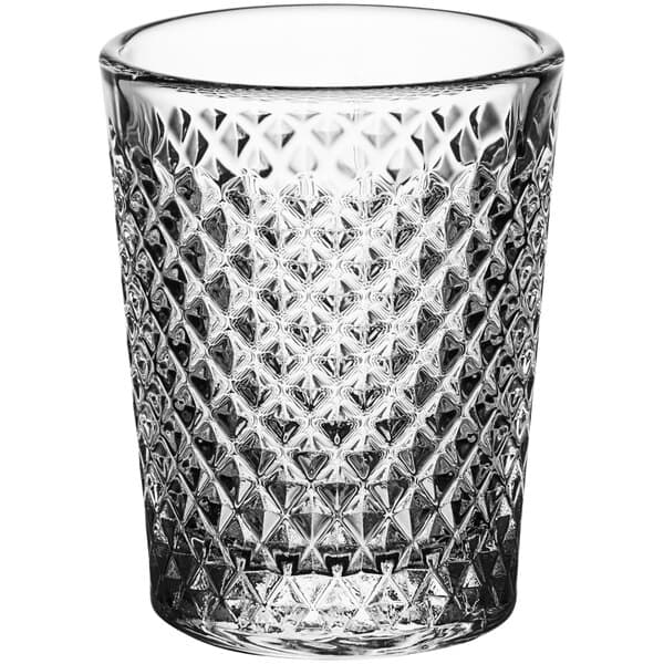 a close up of a glass