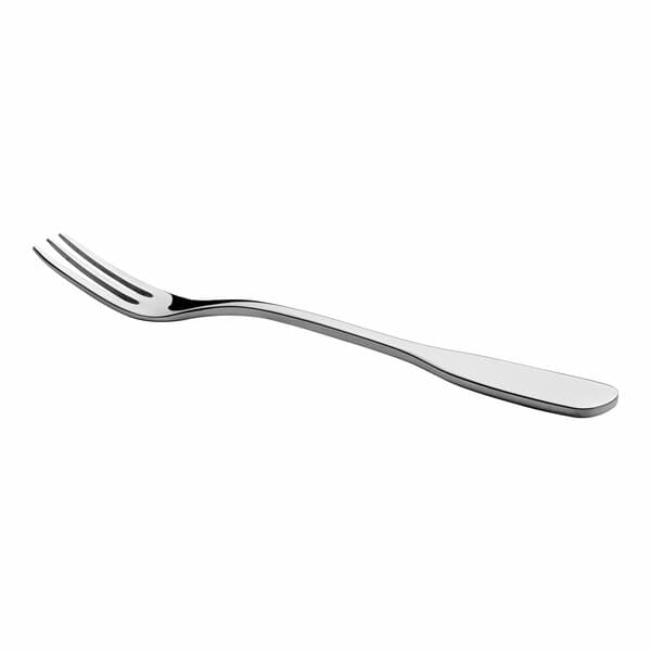 An Acopa Triumph stainless steel fork with a silver handle.