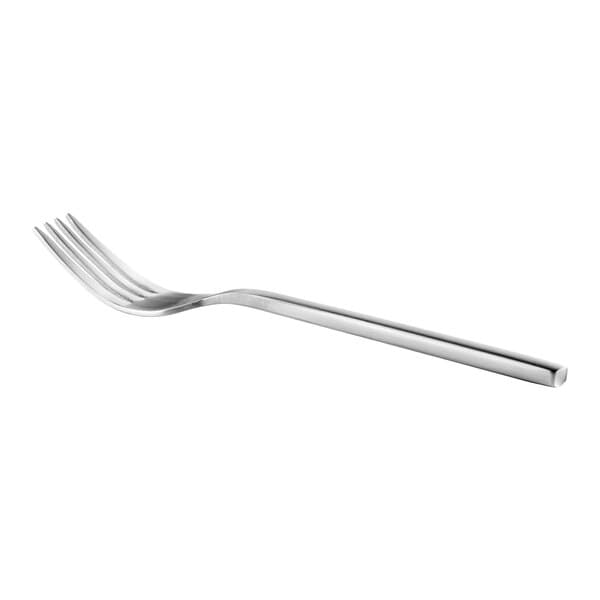 An Acopa Phoenix stainless steel salad/dessert fork with a silver handle.