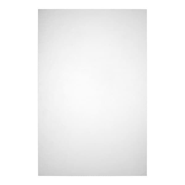 A white rectangular object with black lines.