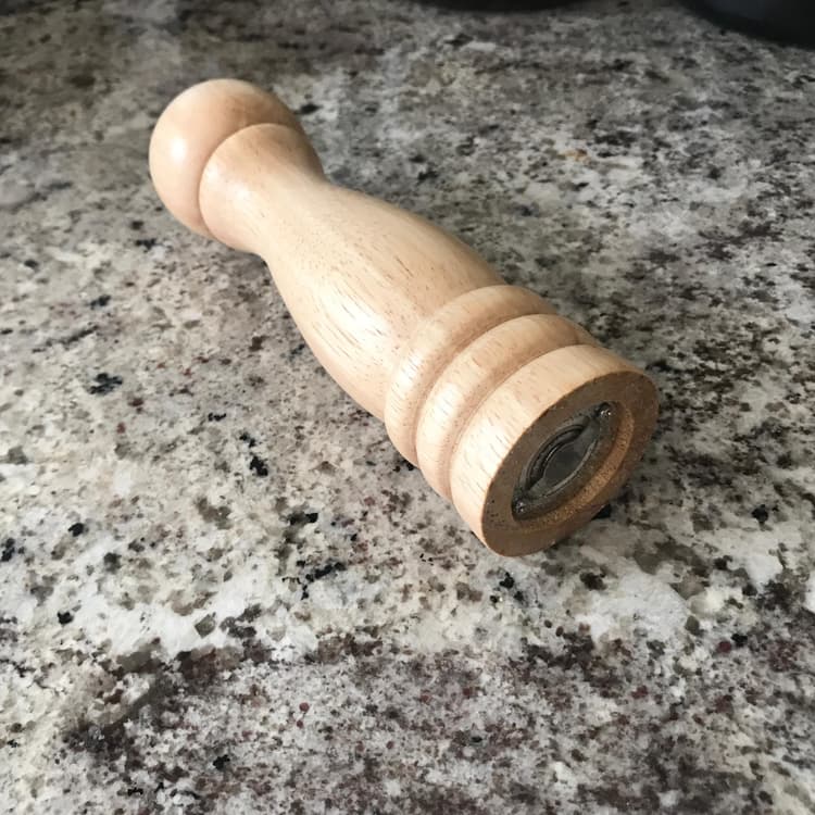 This salt and pepper grinder are a decent size and feels good in the hand. The finish is smooth and it has a nice appearance. They feel sturdy and good quality. I think they will last a long time and overall I would recommend.