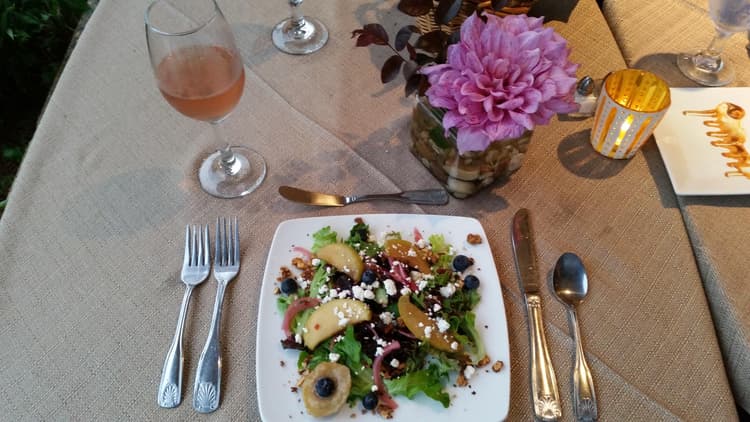 These salad / dessert forks are of good quality and we have had this pattern for many years.  For our historical property, this is a great and classic option and it makes for a pretty place setting.