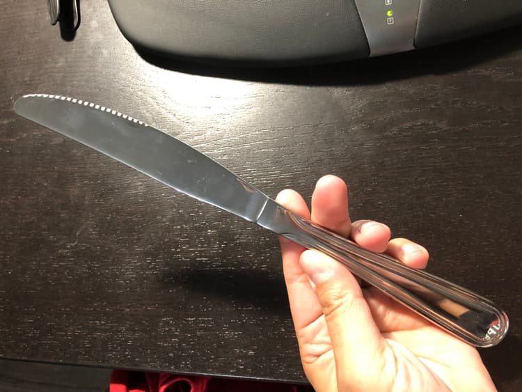 Super heavy weight. Much more than the fork. Love these so much!