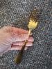 gold fork