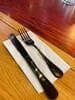 Black Stainless Steel  Heavy Weight Dinner Knife