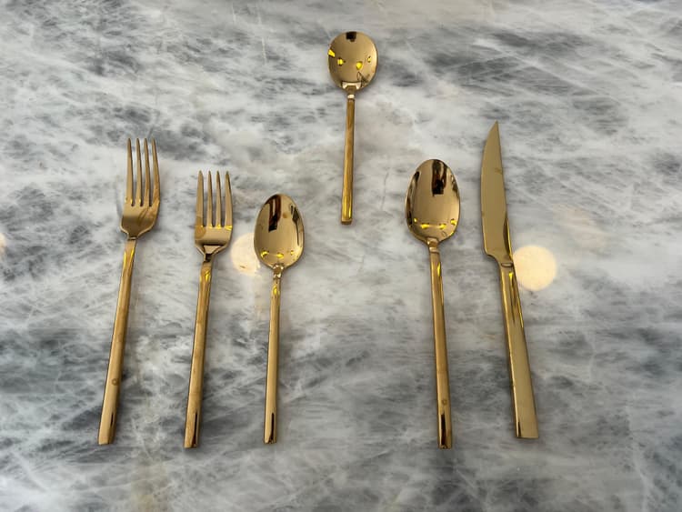 Gold Bouillion Spoon