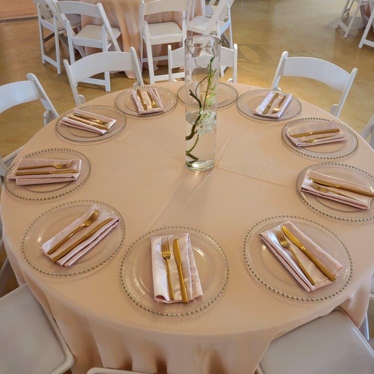 Can't ask for more. This product does exactly what it needed for. The elegance that they project on the tables are the most great impression.