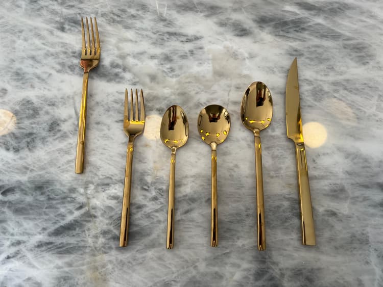Gold Dinner Fork