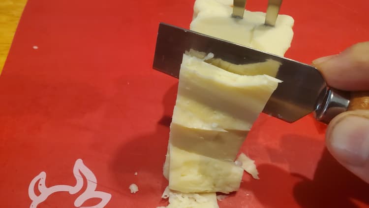 a small yet capable cheese knife