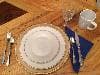 Great size for a salad plate - very satisfied with this item     Looks simple but classy