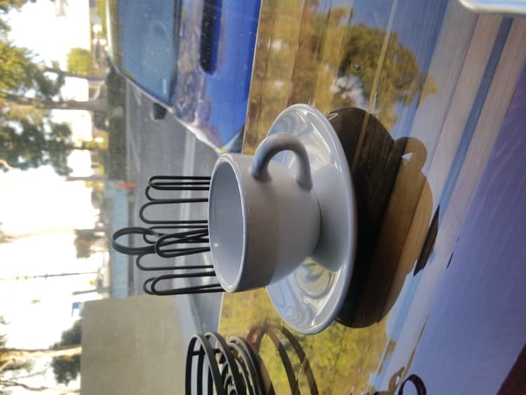 We use these 7oz  cups for our cappuccinos. Their thick and hold heat great