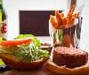 Crab burger