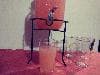 Keeps my beverage dispenser high, easy to pour!
