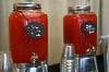 Acopa 2 Gallon Mason Jar Beverage Dispenser - Baby in Bloom Punch