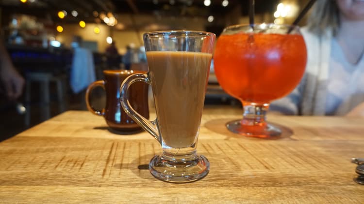 Luck of the Irish coffee