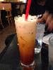 thai tea glass