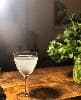 Aviation in nick and Nora glass
