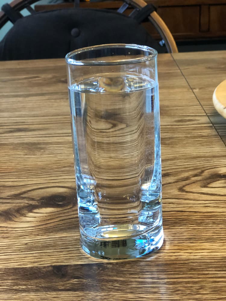 The perfect water glass