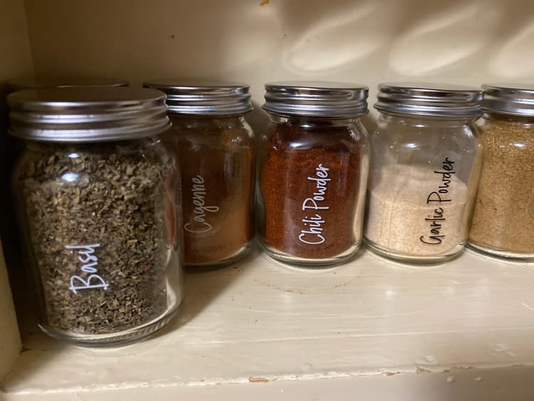Bought some labels on amazon and these jars look awesome!