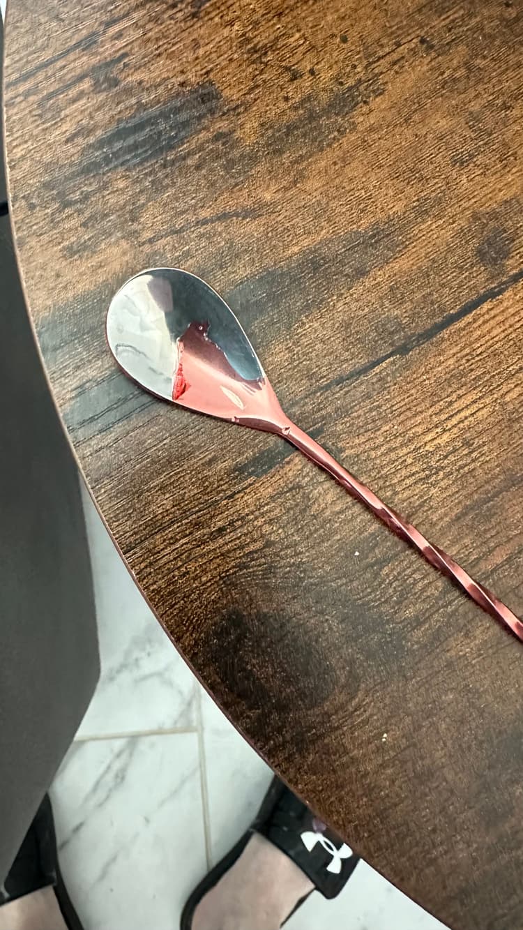Coating peeling off
