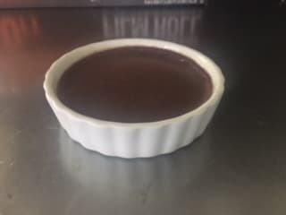 Our chocolate creme brûlée