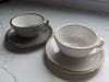 Saucer with matching latte cup