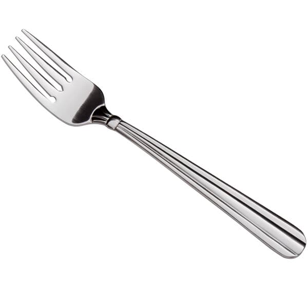 An Acopa Harmony stainless steel fork with a silver handle.