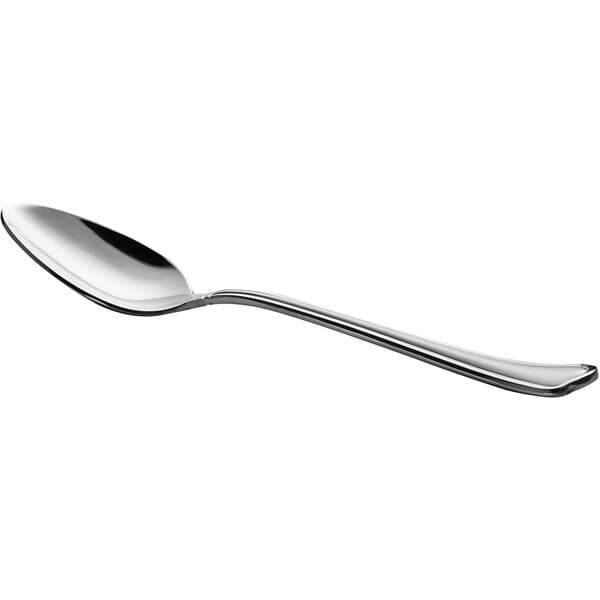 An Acopa stainless steel spoon with a silver handle.