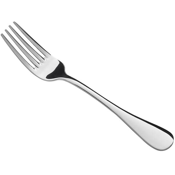 An Acopa Vittoria stainless steel salad/dessert fork with a silver handle.